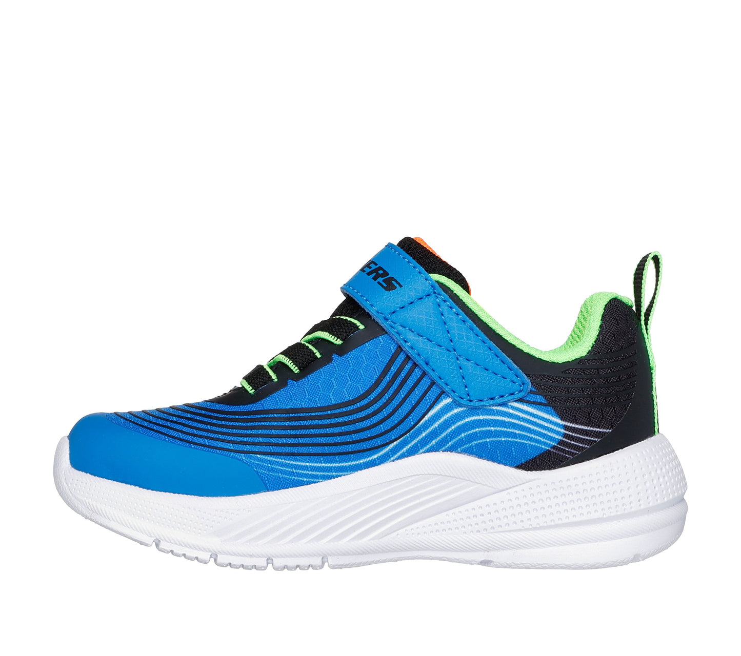 Scarpe skechers microspec advance - 403926n-bllm blu lime