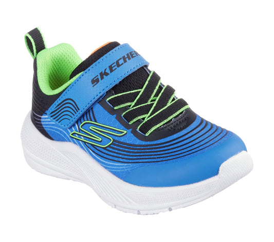 Scarpe skechers microspec advance - 403926n-bllm blu lime