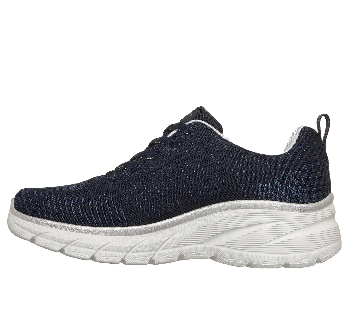 Scarpe skechers fashion fit 2.0 - moonlight glo - 150384-nvsl navy argento