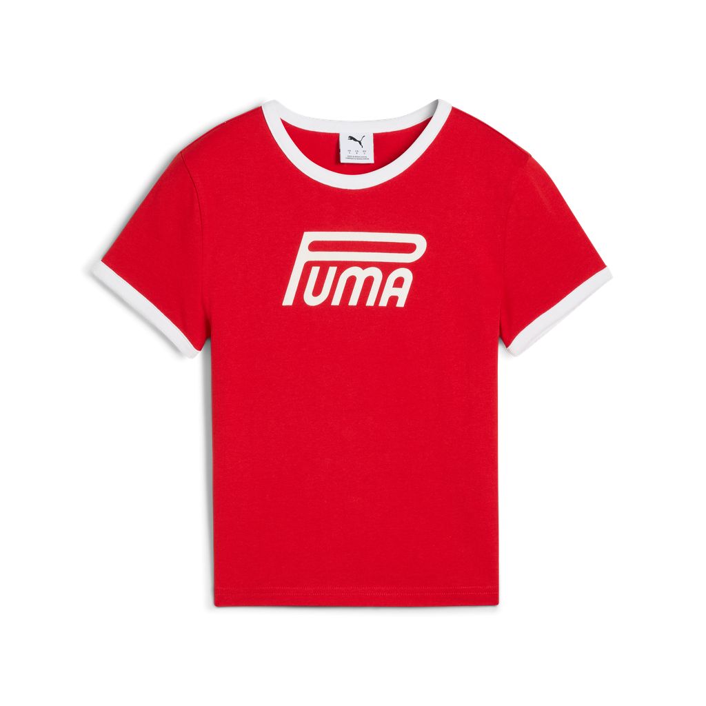T-shirt puma future.puma.archive graphic slim tee - 632122-11 rosso