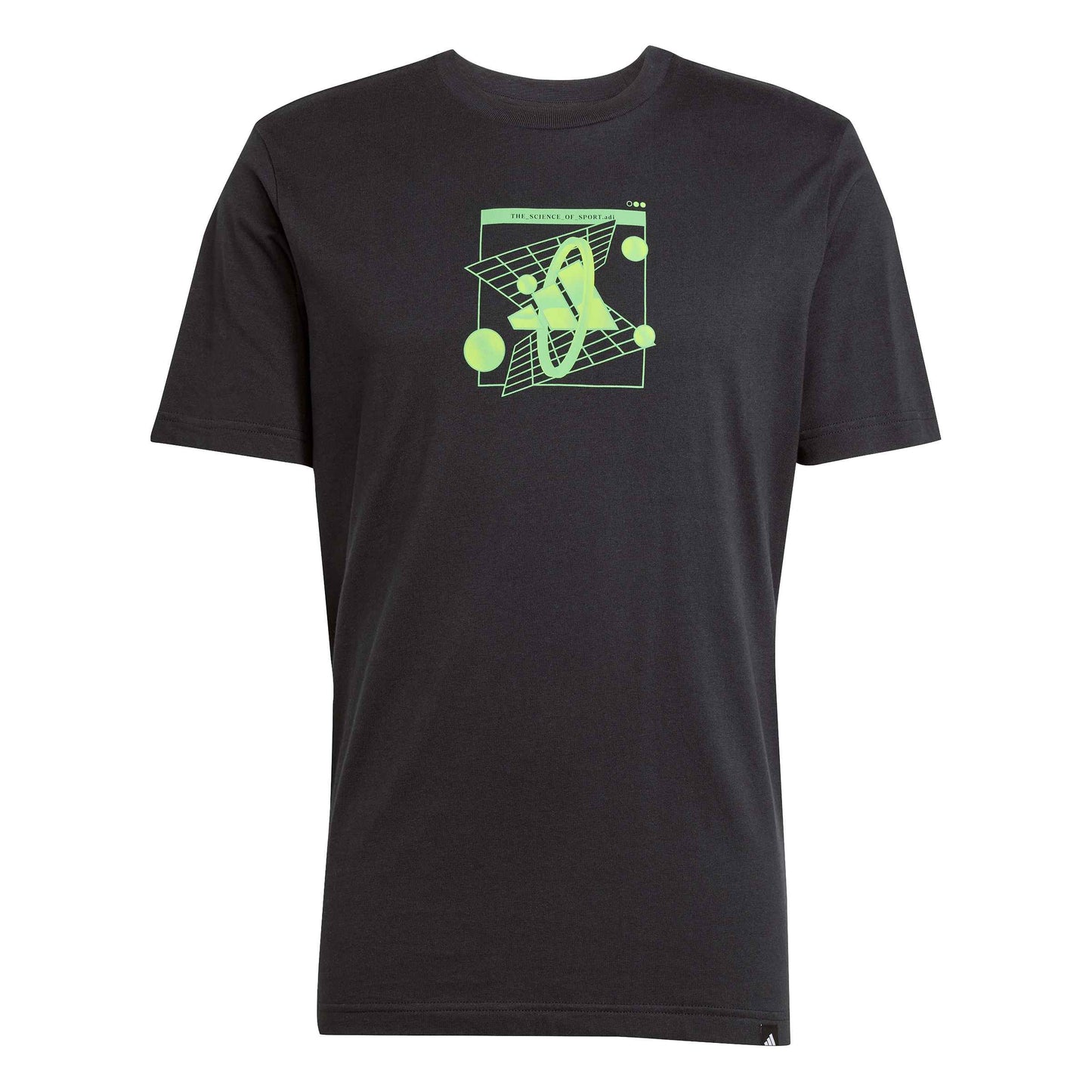 T-shirt Adidas M Retro T Black - JM6394 Nero Bianco | Look Iconico