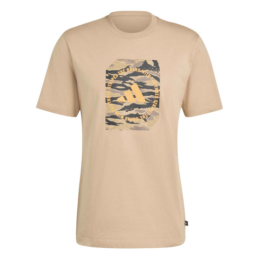T-shirt Adidas M C Camo Box T Sabbia - KA0047 Beige Camo | Stile Urban