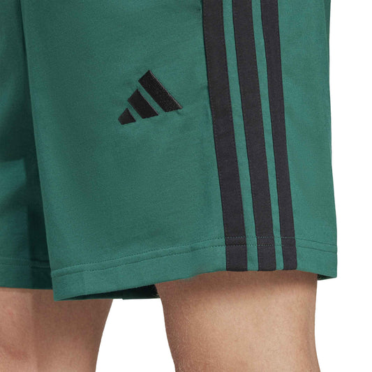 Shorts Uomo Adidas M 3S SJ 7 SHO - JF3680 Verde Nero | Comfort Estivo