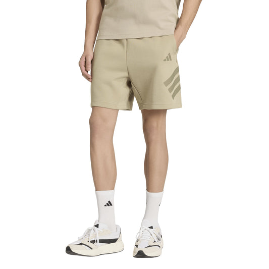 Shorts Uomo Adidas M FI 3S SHO - KD5245 Beige Sabbia | Future Icons