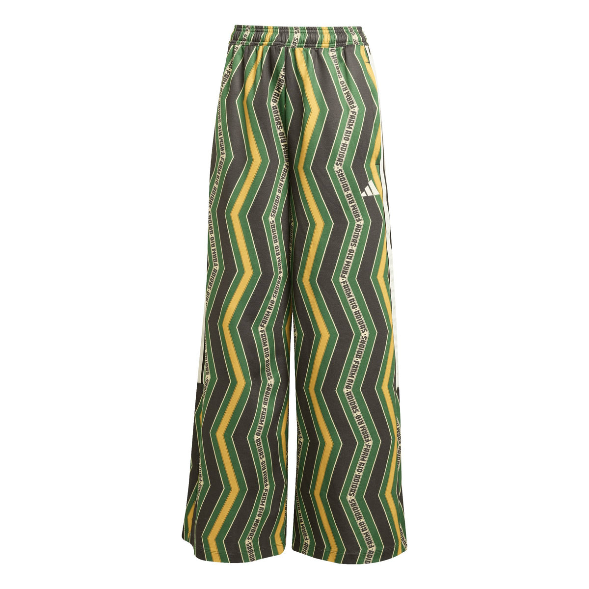 Pantaloni Donna Adidas x FARM Rio Tiro - JL8615 Nero Verde Giallo | Stile Tropical