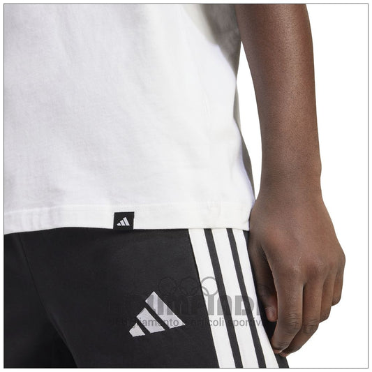 T-shirt Uomo Adidas M Pennant T - JL9226 Bianca | Stile Casual e Retrò