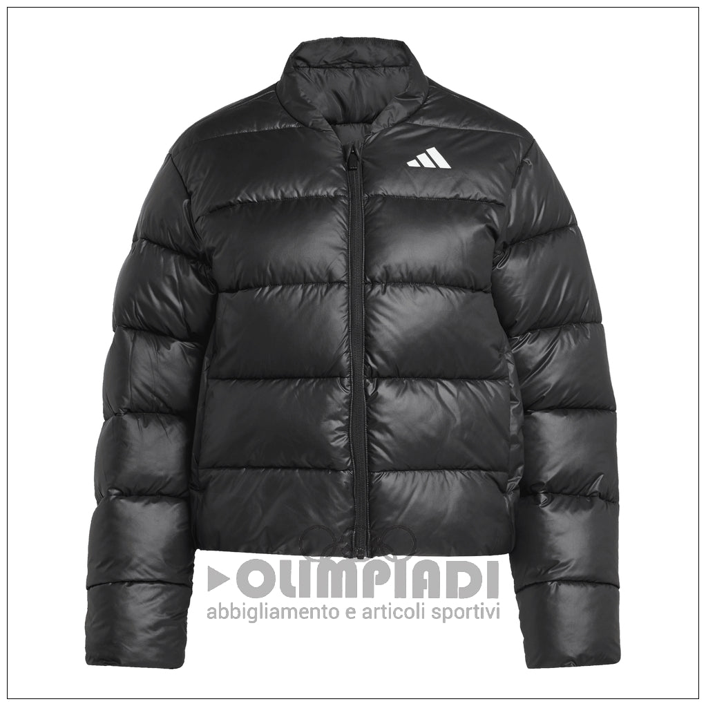 Giacca Piumino Donna Adidas W ESS SD PUF J - JX7825 Nera | Stile Urban Corto
