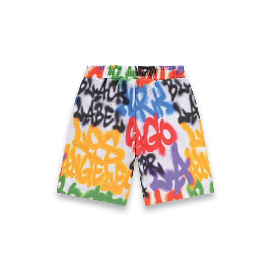 Bermuda Bambino Starter 1559 | Pantaloncini Stampa All-Over Squadre