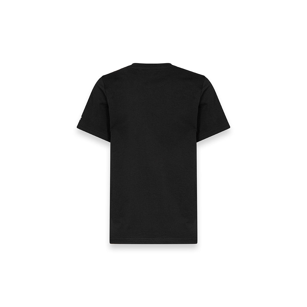 T-Shirt Bambino Starter 1568 Nera | Maglia con Stampa Sportiva