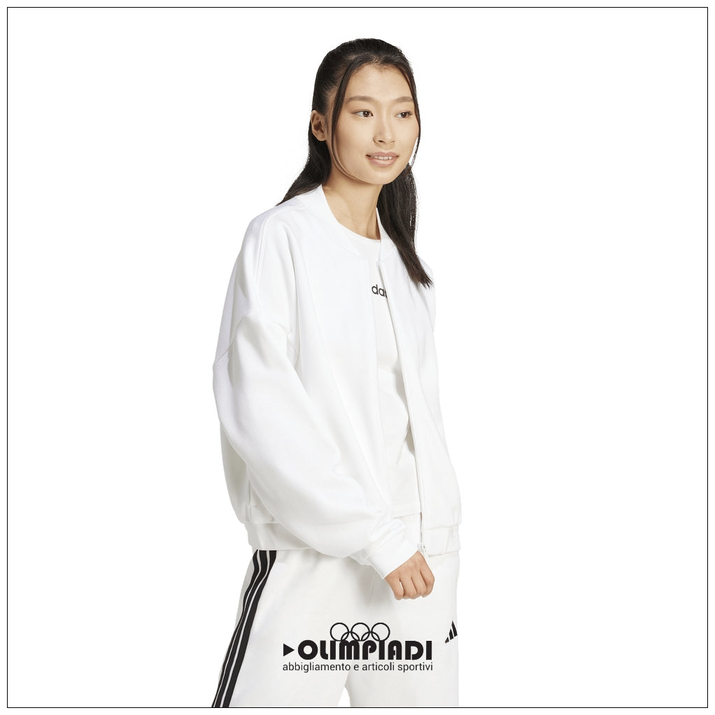 Canotta Adidas Essentials Linear Donna - JC5799 Bianca