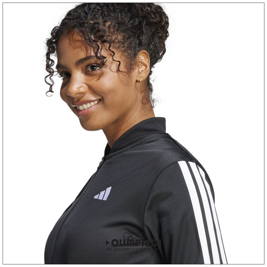 Tuta Donna Adidas Essentials 3-Stripes - JD5434 Nero