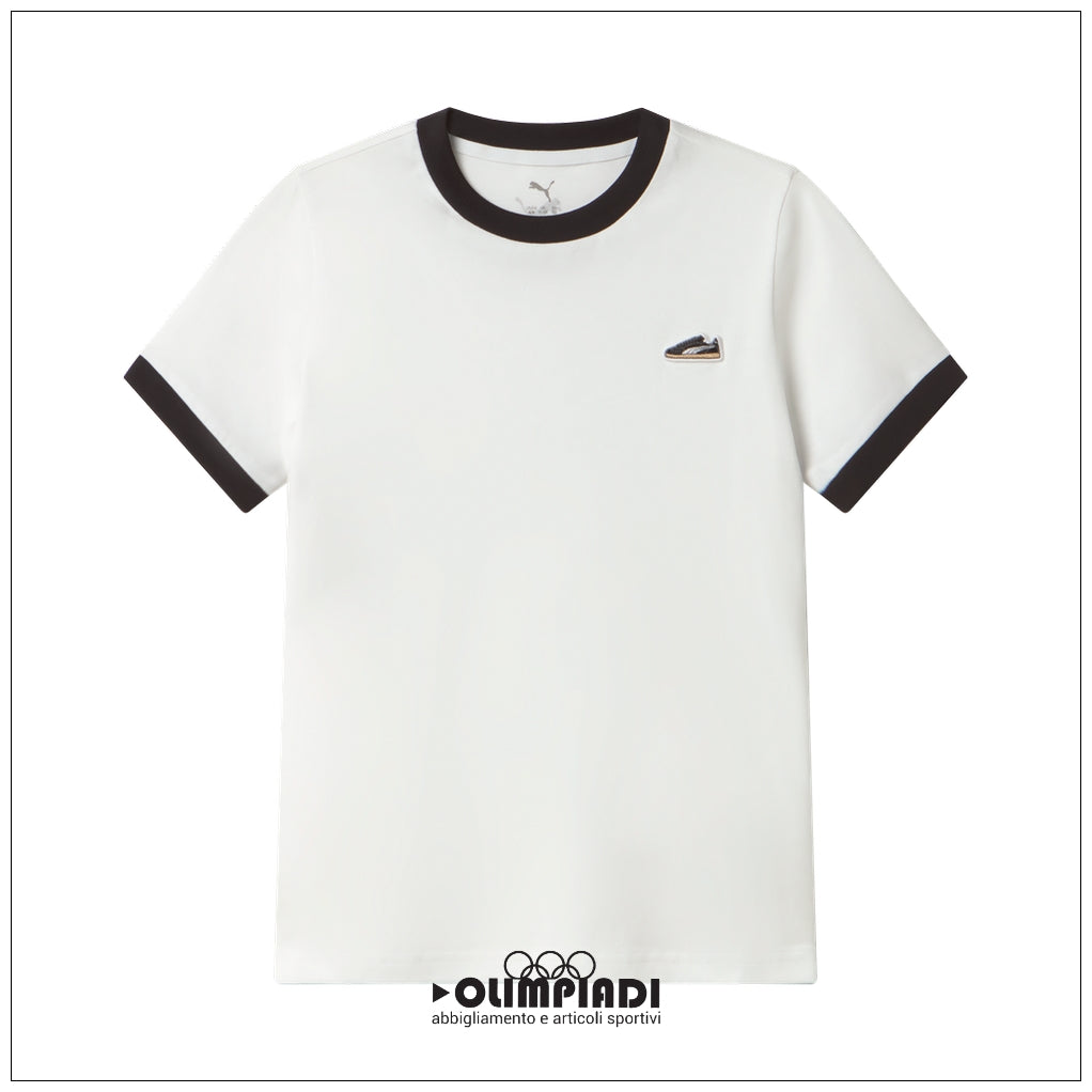 T-Shirt Bambino Ragazzo Puma Graphic - 695483-02 | Bianco