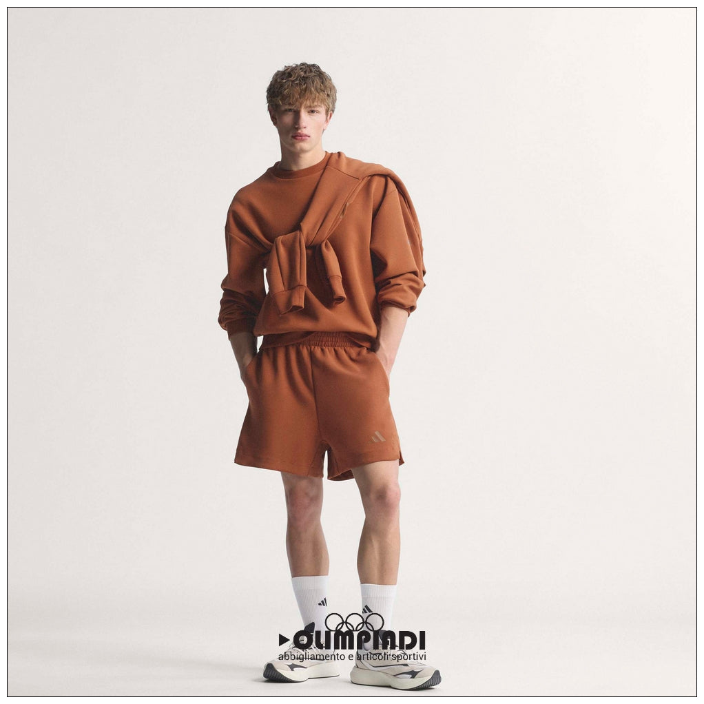 Pantaloncini Uomo Adidas Studio Lounge Shorts - KF8582 | Ruggine