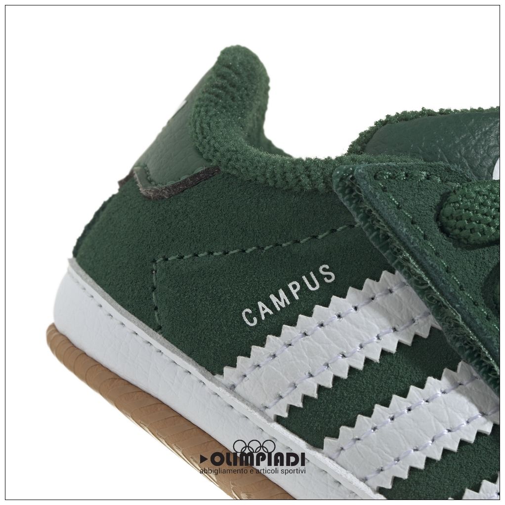 Scarpe Neonato Adidas Campus 00s Crib - JR5797 | Verde Scuro