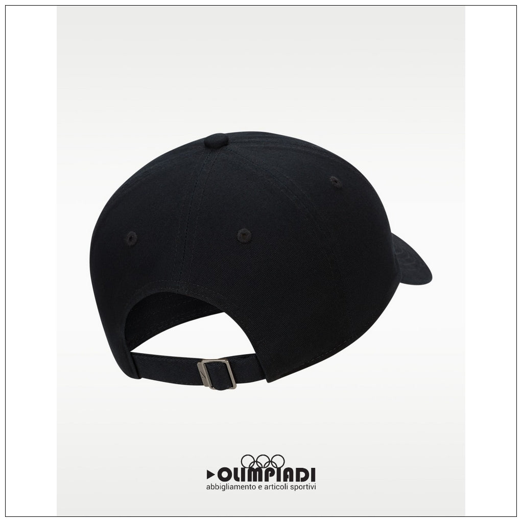 Cappellino Unisex Nike Club Cap - FB5368-010 | Nero