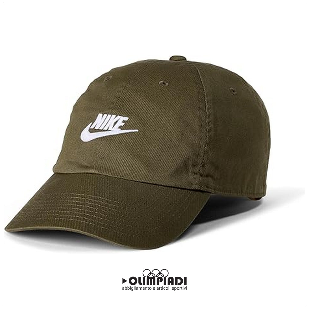 Cappellino Unisex Nike Club Cap - FB5368-222 | Verde Oliva