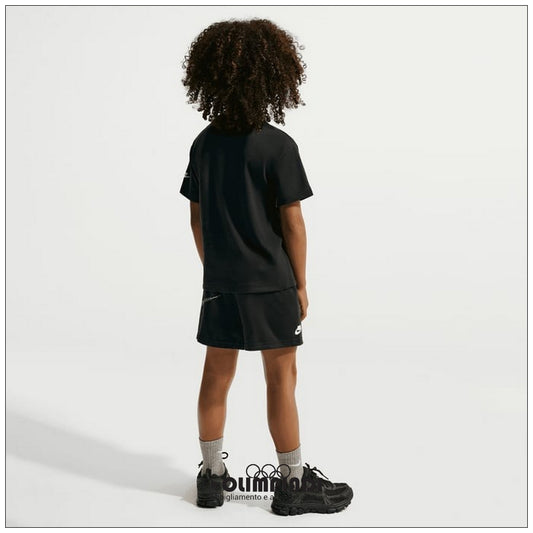 Completo Ragazzo Nike Relaxed Jersey Set Nero - 86N737-023