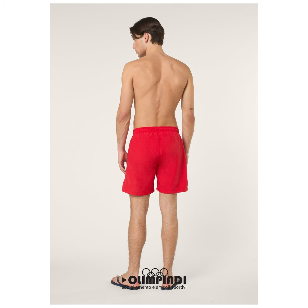 Boxer Mare Uomo Fila Caravello Rosso Maxi Logo - FAM1234-30002