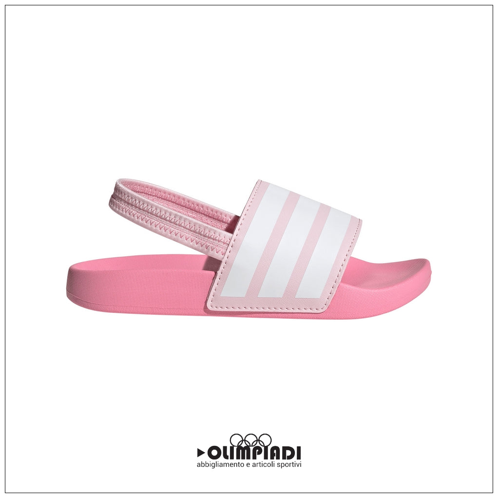 Sandali Bambina Adidas Adilette Elastic Strap Rosa - JR5331
