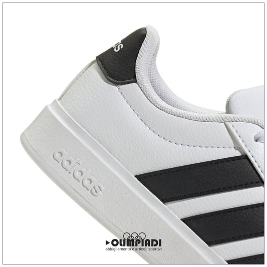 Sneakers Junior Adidas Streetalk Bianche e Nere - JQ6146
