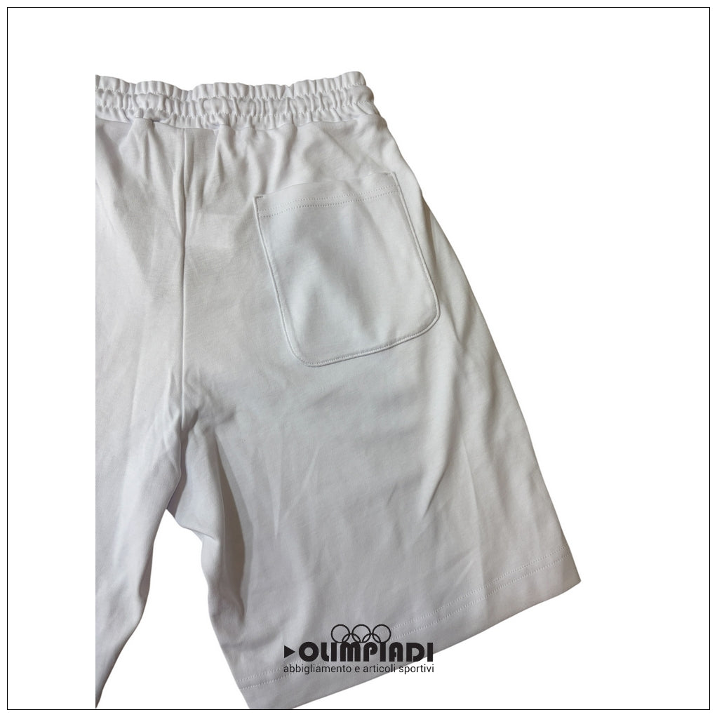 Bermuda Uomo Starter Bianchi in Cotone - 74337