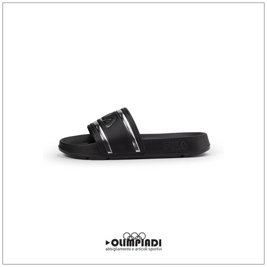 Ciabatte Fila Morro Nere e Argento - FFW0102-83162
