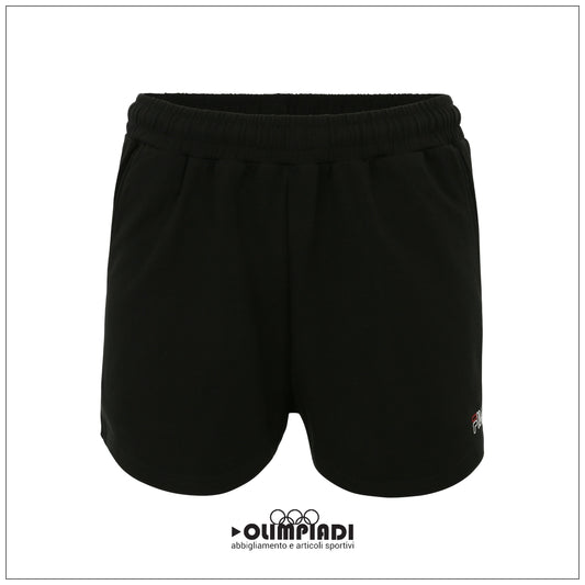 Shorts Donna Fila Neri Sportivi in Cotone - FAW0520-80010