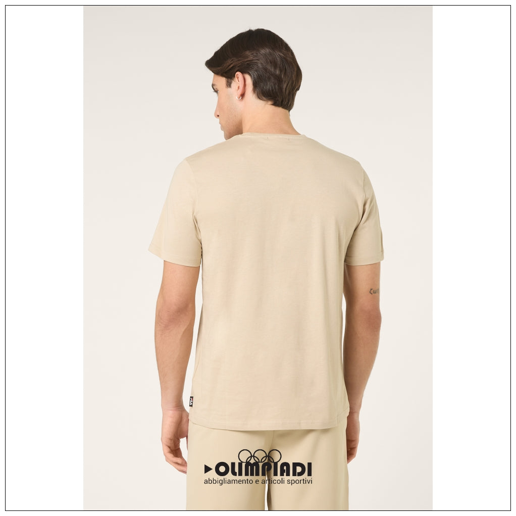 T-shirt Uomo Fila Valiversi Beige Sabbia - FAM1226-70081