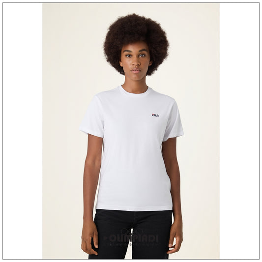 T-shirt Donna Fila Lignano Bianca - FAW1053-10001