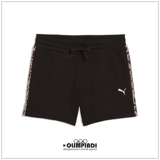 Shorts Donna Puma ESS Graphic Animal Neri - 693844-01