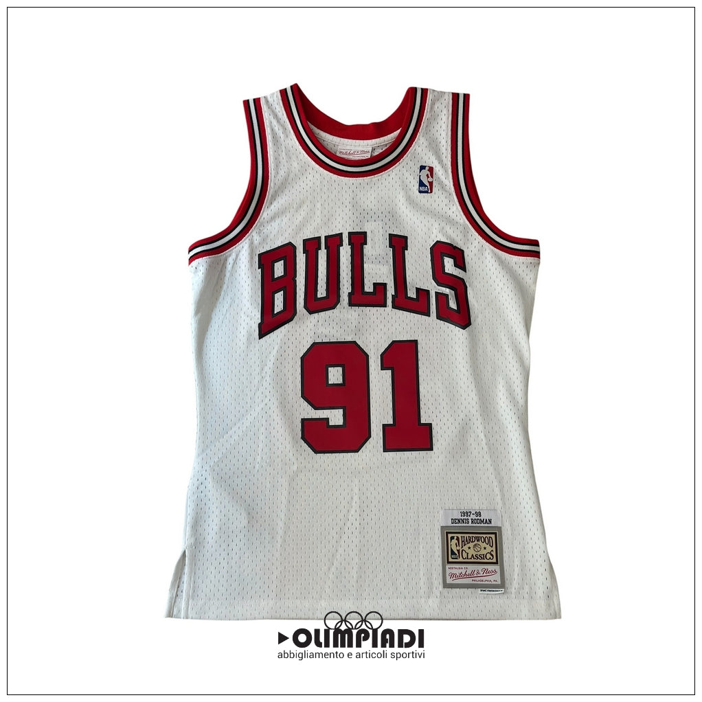 Canotta Basket Uomo Mitchell & Ness Chicago Bulls Dennis Rodman 1997