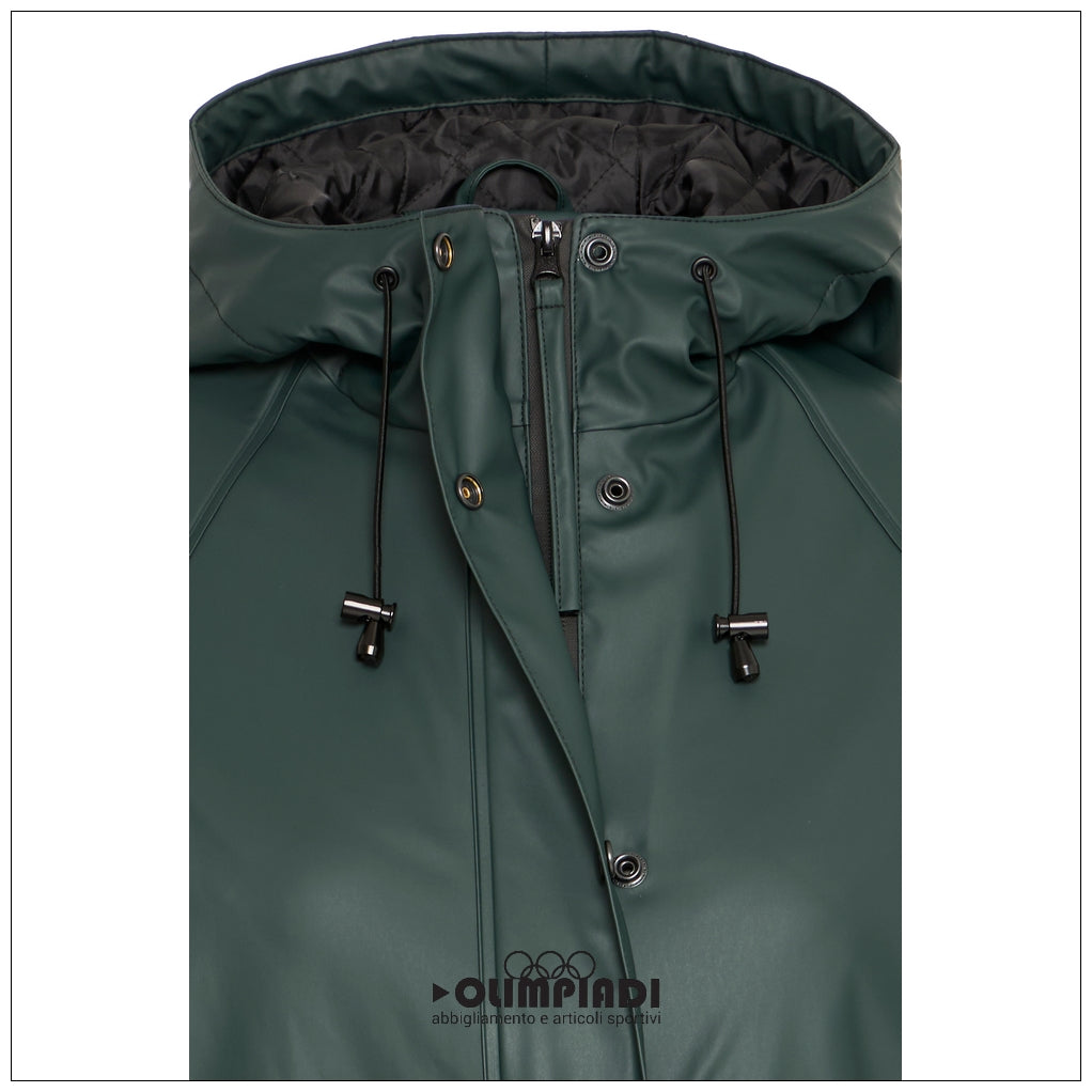 Giacca Impermeabile Donna b.young Byavan 7 Verde Scuro - 20816946