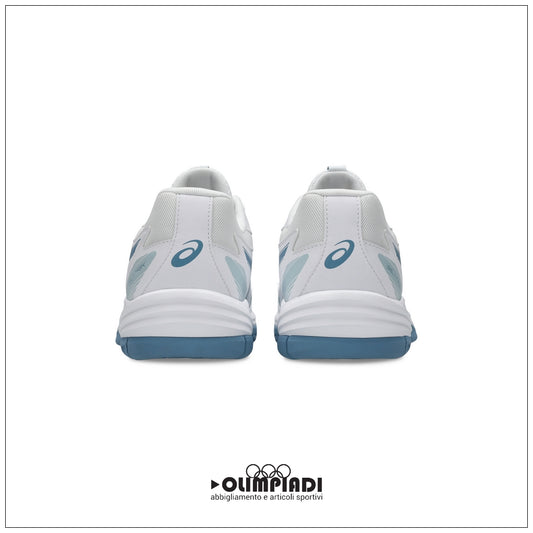 Scarpe Pallavolo Asics Gel-Task 4 Bianche e Blu - 1071A103-103