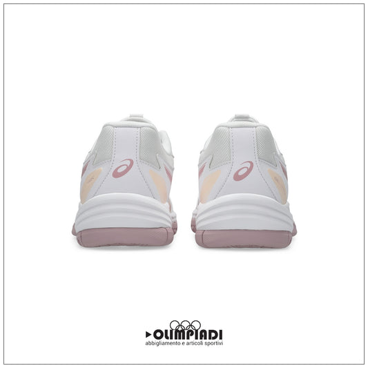 Scarpe Pallavolo Donna Asics Gel-Task 4 Bianche e Rosa - 1072A106-105