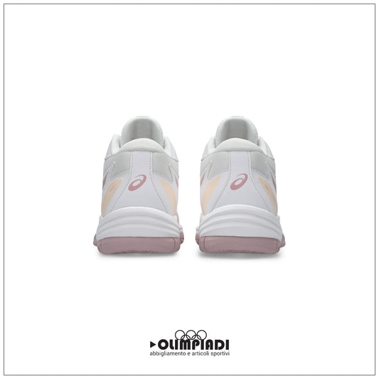 Scarpe Pallavolo Donna Asics Gel-Task MT 4 Bianche e Rosa - 1072A105-105