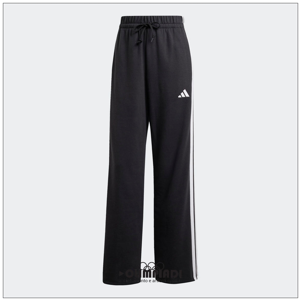 Pantaloni Donna Adidas 3-Stripes French Terry Neri - JW7182