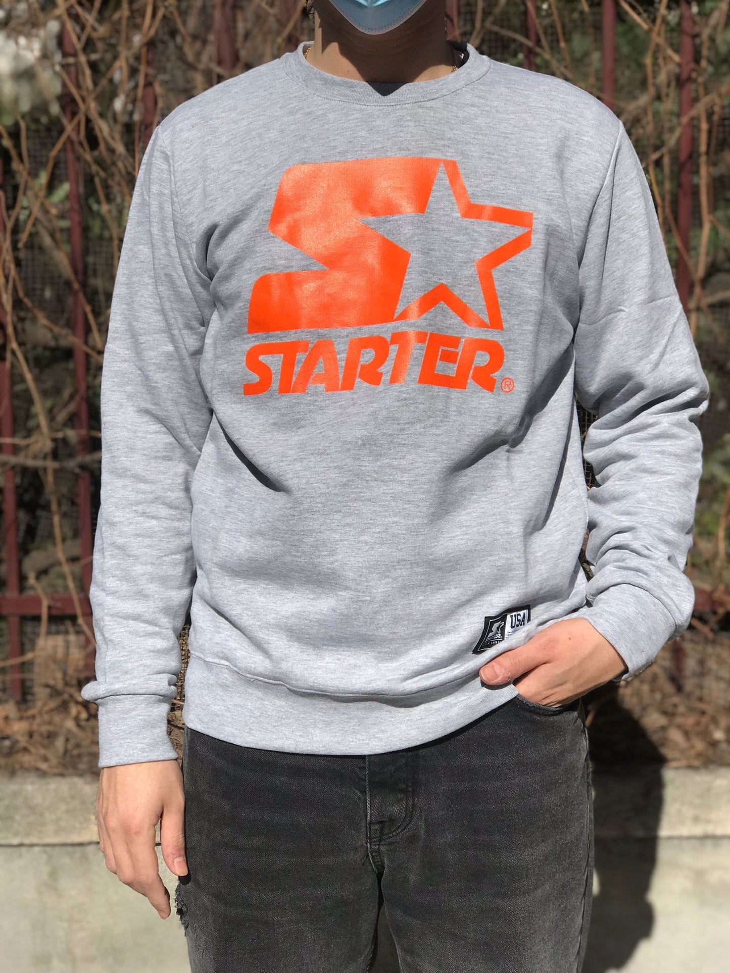 FELPA CREW COTONE FT STARTER