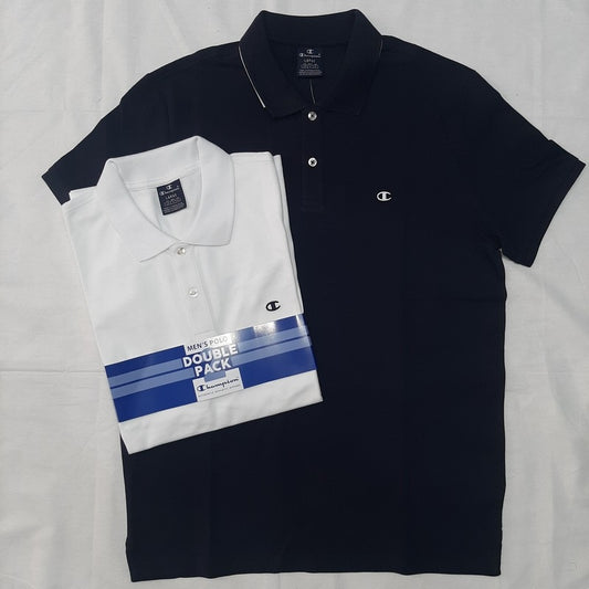 2 POLO U CHAMPION COT PIQUET