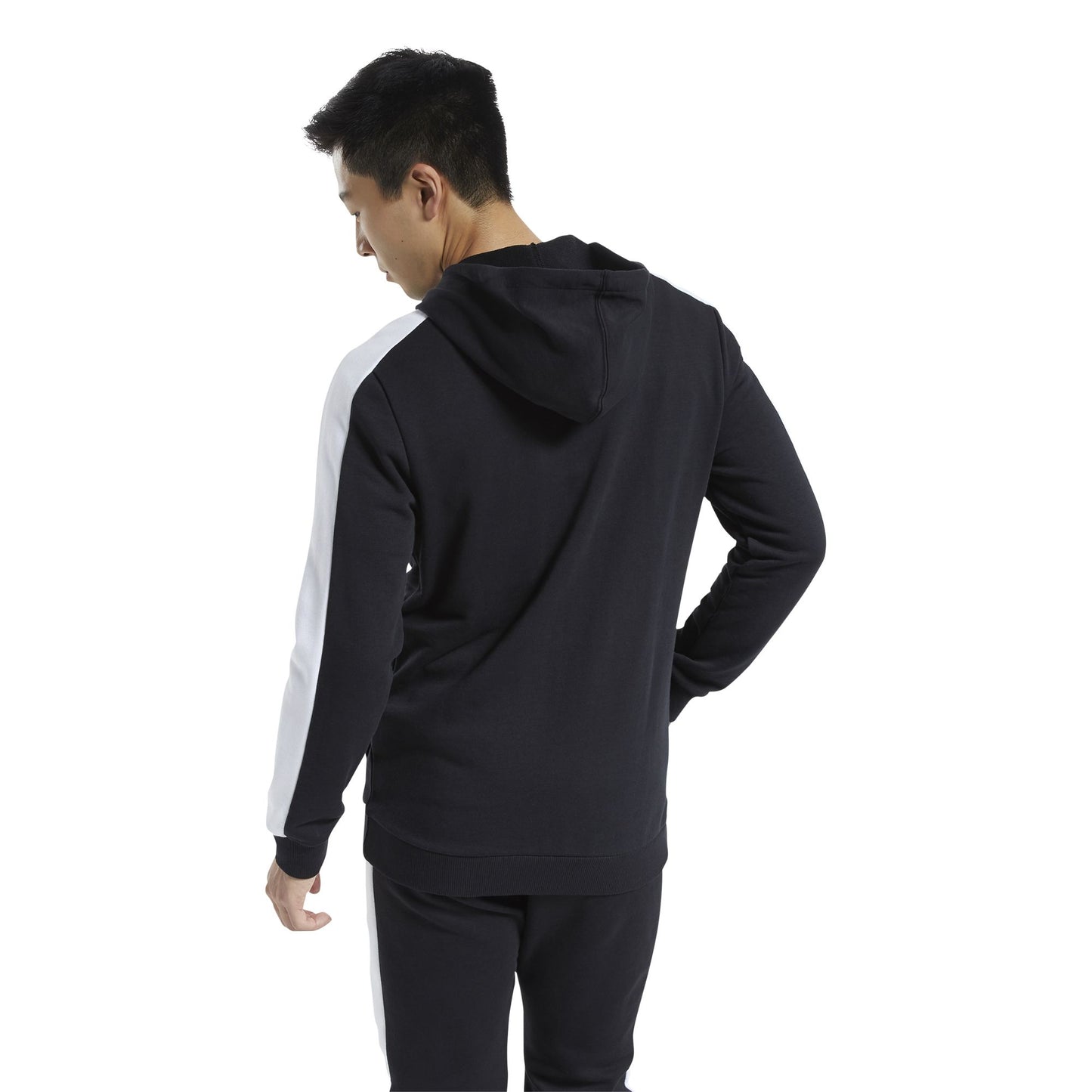 FELPA ZIP C/C REEBOK