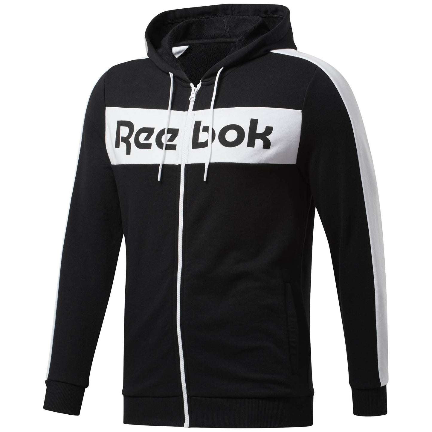 FELPA ZIP C/C REEBOK