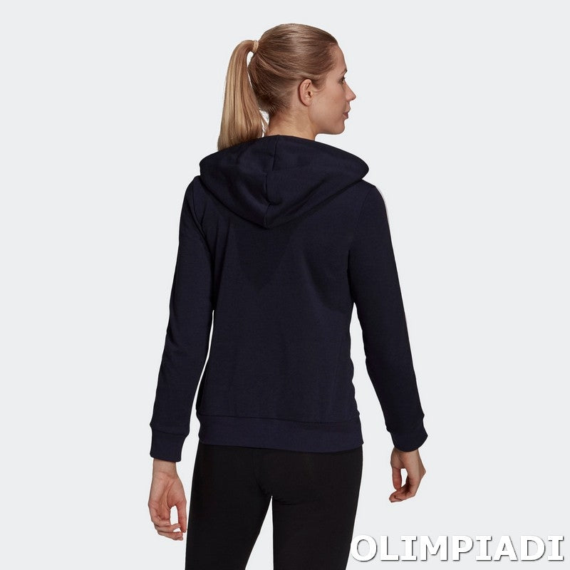 FELPA ZIP CAPPUCCIO 3S ADIDAS