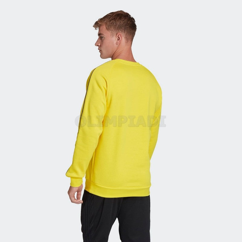FELPA CREW CORE18 GIALLO
