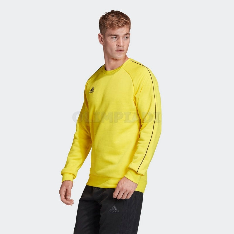 FELPA CREW CORE18 GIALLO