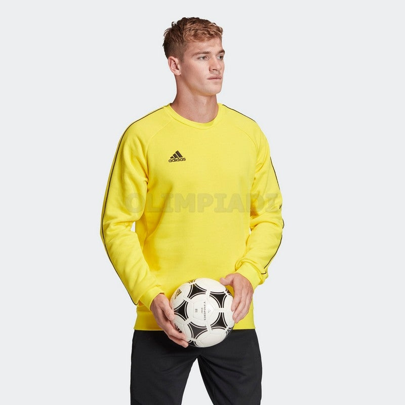 FELPA CREW CORE18 GIALLO
