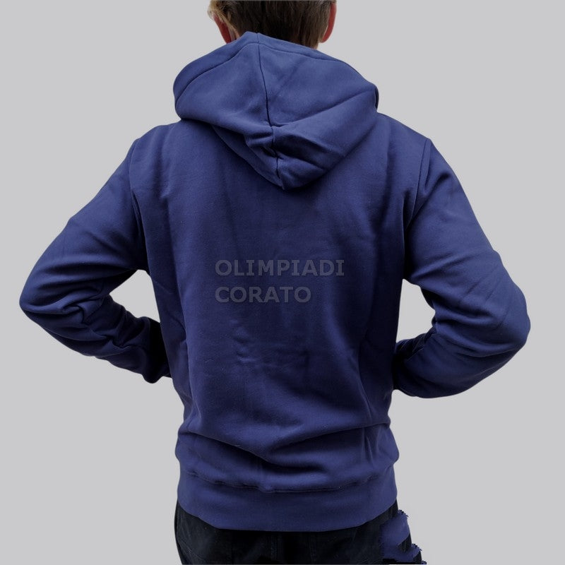 FELPA FULL ZIP CAPPUCCIO UOMO STARTER BLU