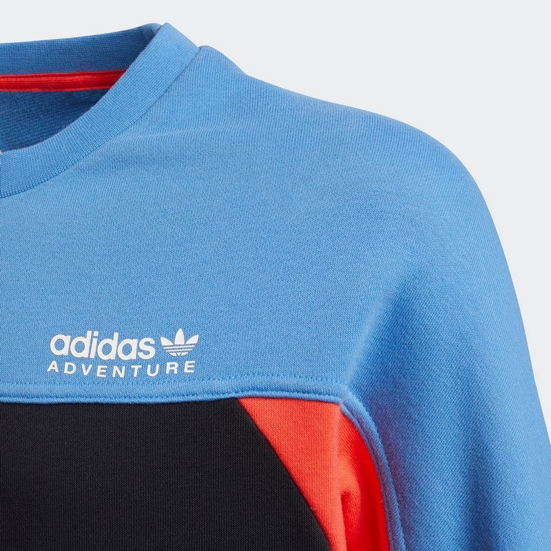 FELPA CREW ADIDAS JR