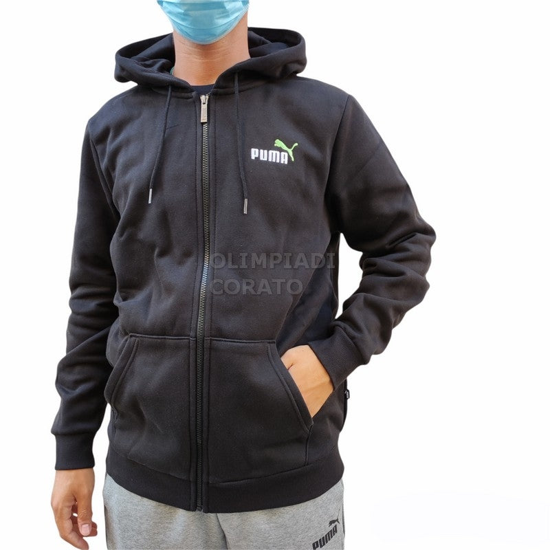 FELPA ZIP CAPPUCCIO PUMA U