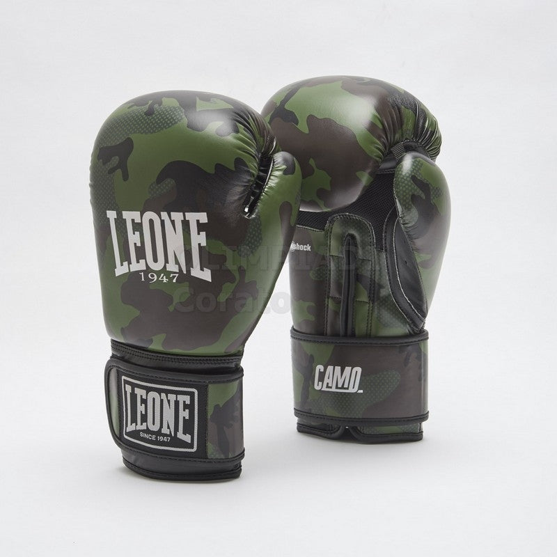 GUANTI BOXE CAMO 10OZ GN324-VERDE MILITARE