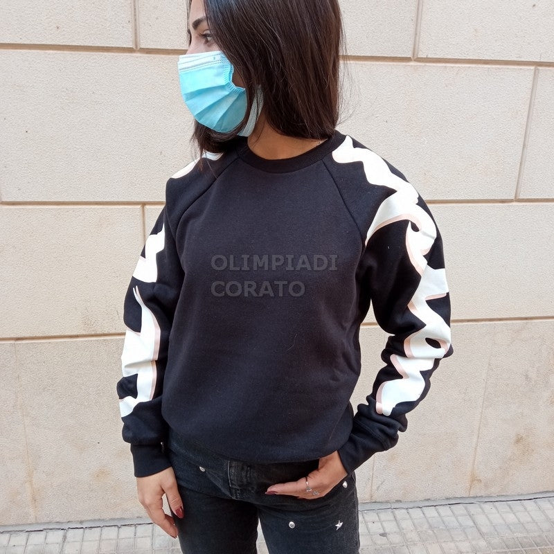 FELPA CREW CROPTOP CHAMPION W