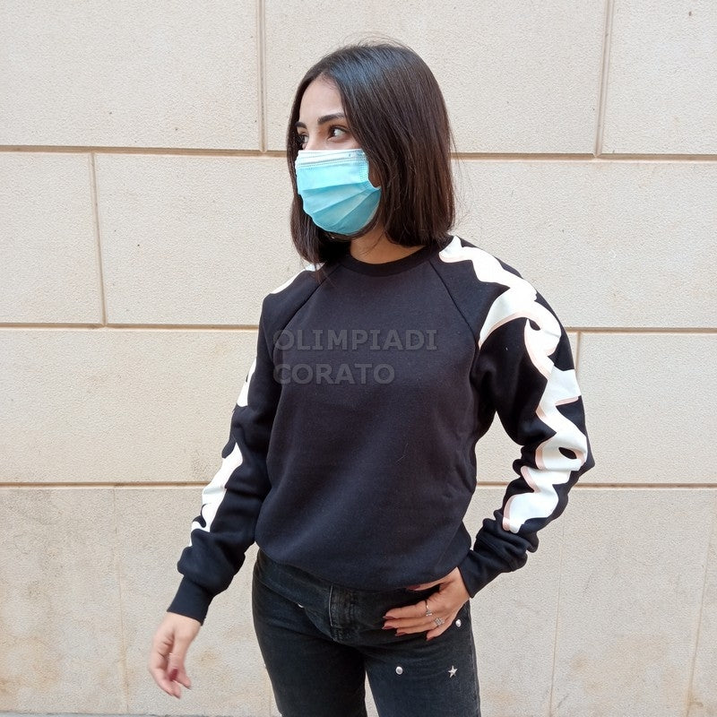FELPA CREW CROPTOP CHAMPION W